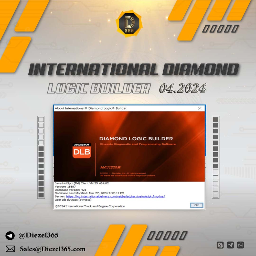 International DIAMOND LOGIC BUILDER DLB 2024 + Database 4.2024 + Unlock Patch