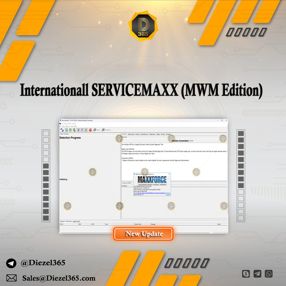 Internationall SERVICEMAXX (MWM Edition) Diagnostic Software – Latest Version