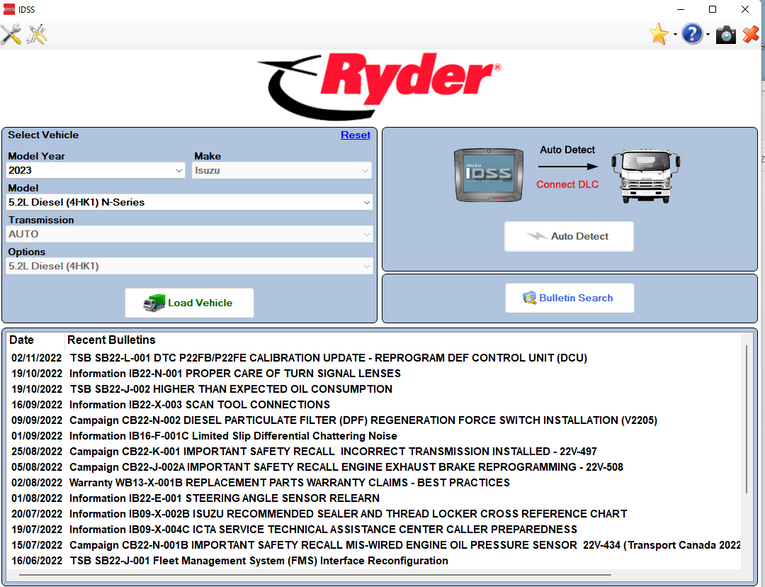 ISUZU US-IDSS DIAGNOSTIC SERVICE SYSTEM 2024