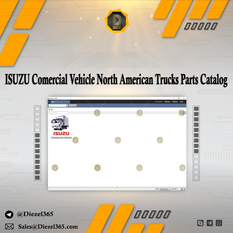 Isuzu Commercial Vehicle North American Trucks Parts Catalog 2021