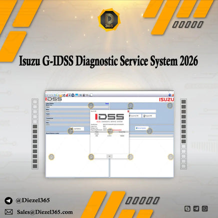 Isuzu G-IDSS Diagnostic Service System 08.2026 ⛽ Diezel365