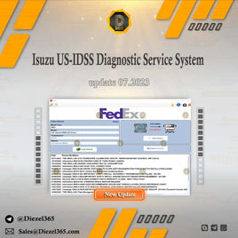 Isuzu US-IDSS Diagnostic Service System update 07.2023 Diezel365