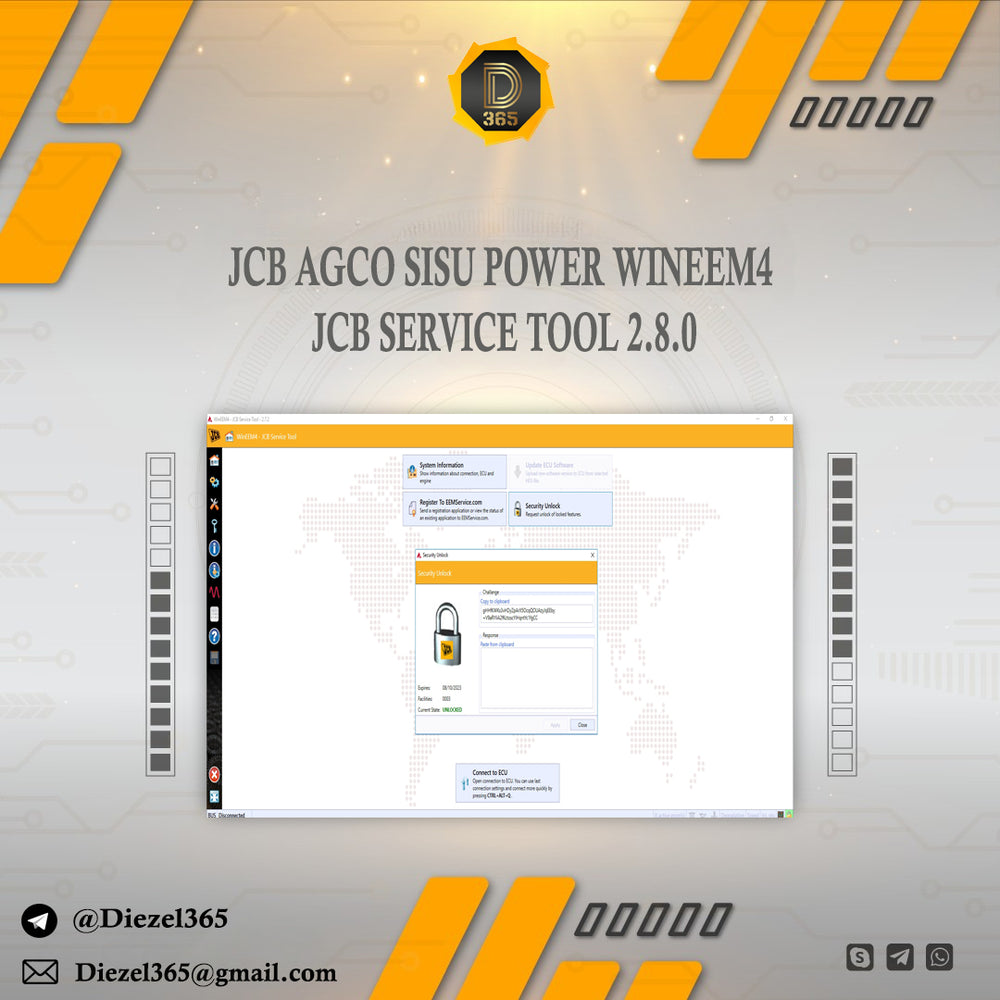 JCB AGCO SISU POWER WINEEM4 – JCB SERVICE TOOL 2.8.0