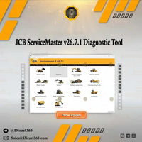 JCB ServiceMaster v25.2.3 Diagnostic Tool Diezel365