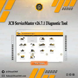 JCB ServiceMaster v25.2.3 Diagnostic Tool Diezel365