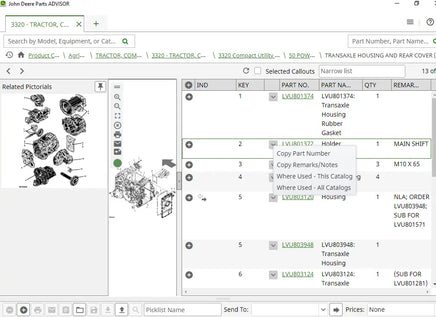 John Deere Parts ADVISOR Spare Parts Catalog Offline 2024 Diezel365
