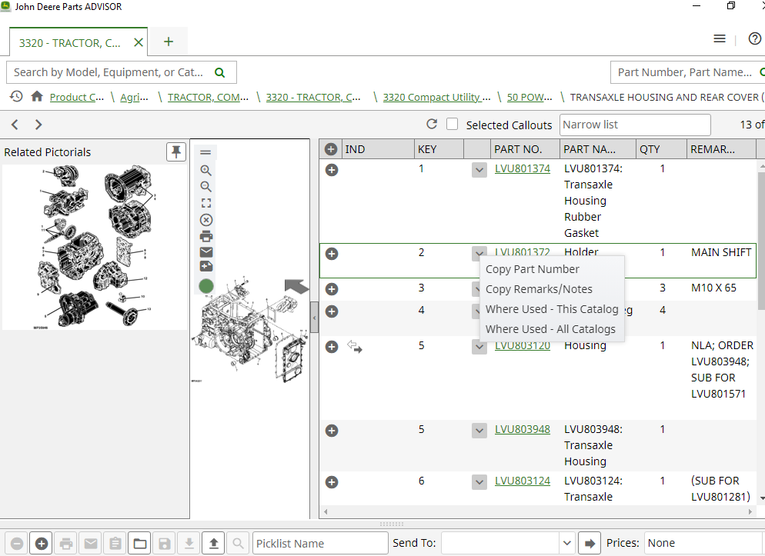 John Deere Parts ADVISOR Spare Parts Catalog Offline 2024