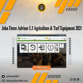 John Deere Service Advisor 5.3 Agriculture & Turf Equipment 2025 (ENG/SP) Diezel365