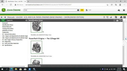 John Deere Service Advisor 5.4.44 Agriculture & Turf Equipment 2026 Diezel365