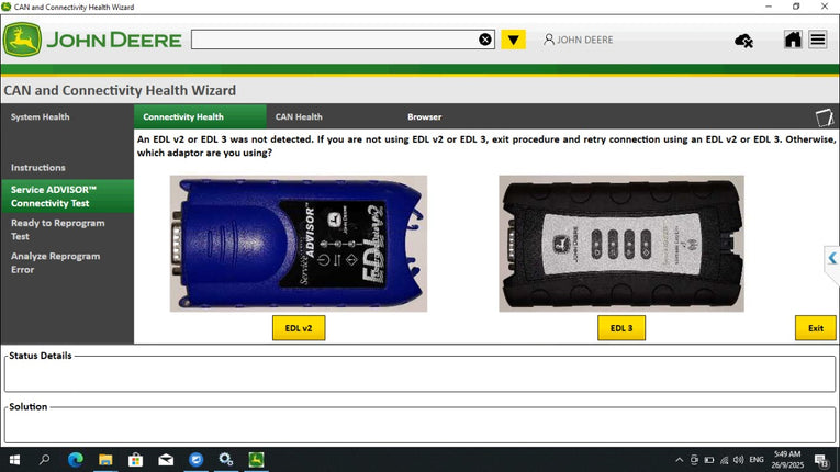 John Deere Service Advisor 5.4.44 Agriculture & Turf Equipment 09.2025