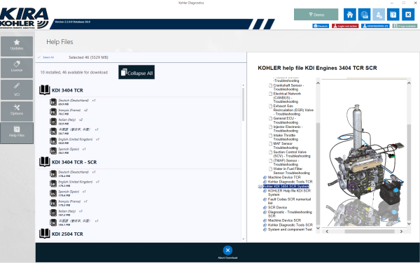 Kohler KIRA 2.6.0.0 Diagnostics 2024