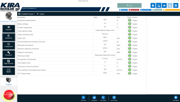 Kohler KIRA 2.6.0.0 Diagnostics 2024