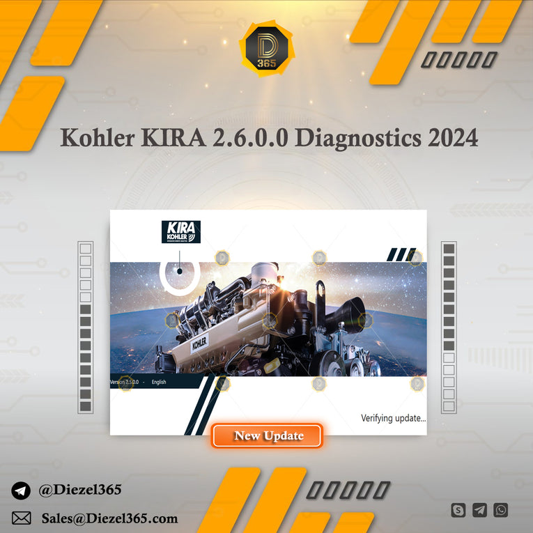 Kohler KIRA 2.6.0.0 Diagnostics 2024