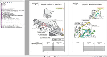 Komatsu Mining Excavator PDF 2024 Operation and Maintenance Manual, Field Assembly Instruction Diezel365