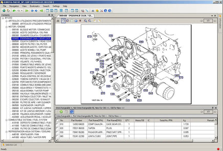 Kubota EPC Tractor, Construction, Power Products, Utility Vehicle, Turf ENGLISH – SPANISH Diezel365