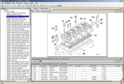 Kubota EPC Tractor, Construction, Power Products, Utility Vehicle, Turf ENGLISH – SPANISH Diezel365