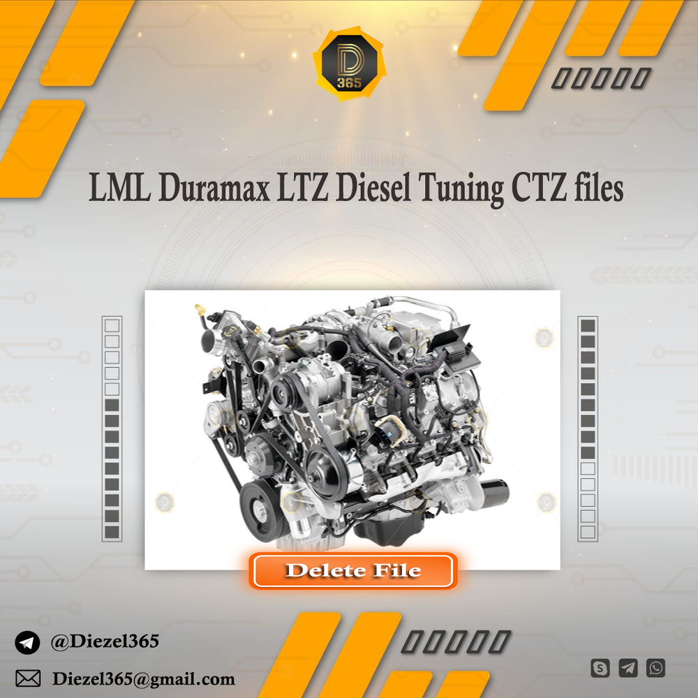 LML Duramax LTZ Diesel Tuning CTZ files - Fully unlocked