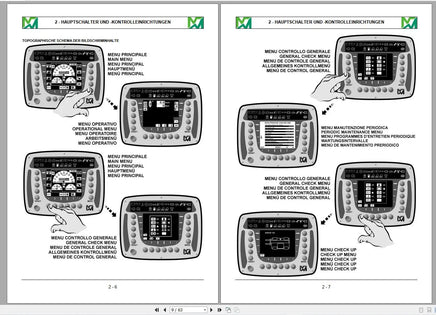 MERLO Telehandlers PDF 2022 German Language Service Part Manual, Hydraulic & Electrical Diagram DVD Diezel365