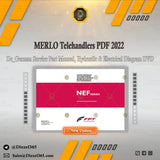 MERLO Telehandlers PDF 2022 German Language Service Part Manual, Hydraulic & Electrical Diagram DVD Diezel365
