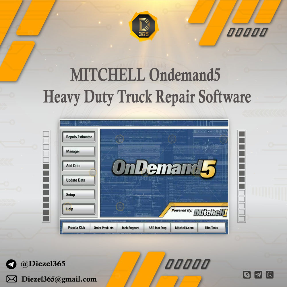 MITCHELL Ondemand5 Heavy Duty Truck Repair Software