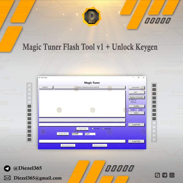 Magic Tuner Flash Tool v1 + Unlock Keygen