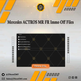 Mercedes ACTROS MR FR Immo Off Files Diezel365