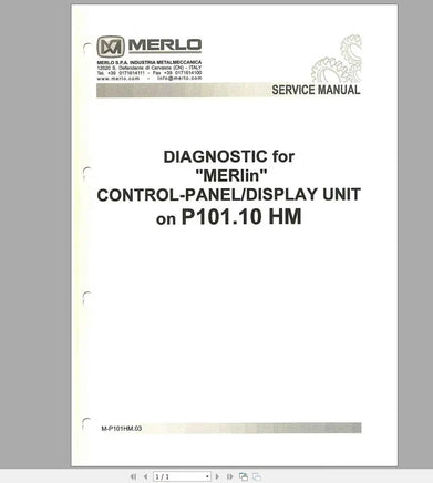 Merlo Telehandlers Collection Some Manual CD Diezel365