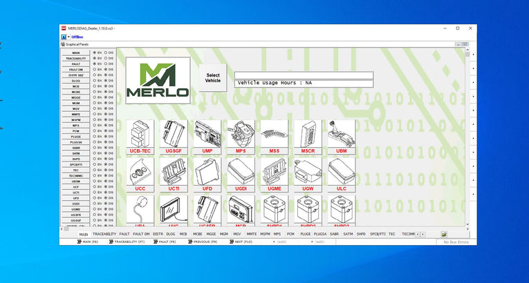 Merlo Vehicle Spy 3 Flash Program v3.8.2.111