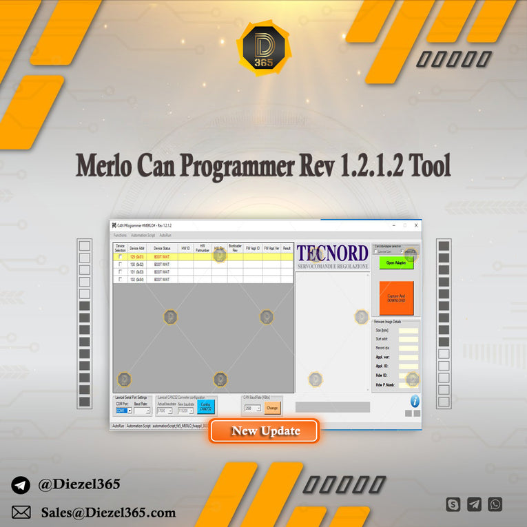 Merlo Can Programmer Rev 1.2.1.2 Tool