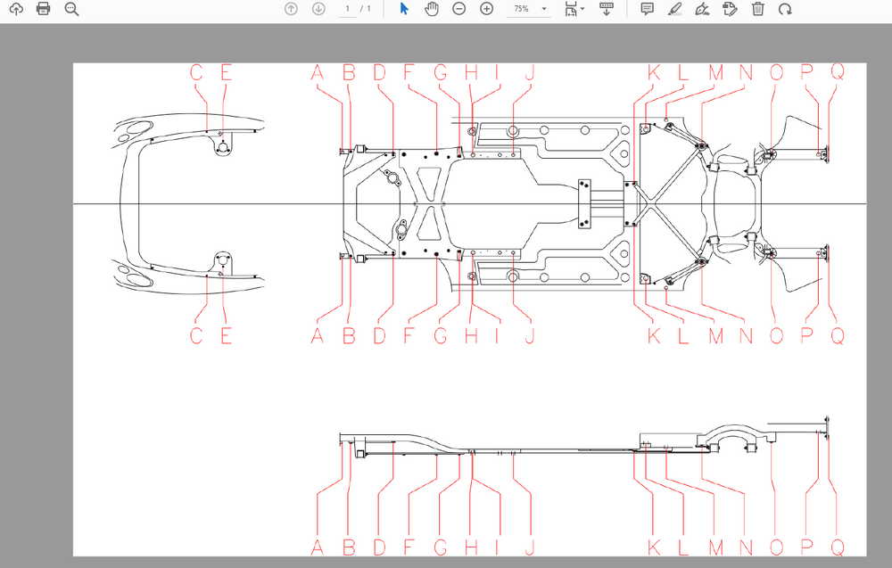 Mitchell CRS Vehicle Frame Dimensions 2008-2020