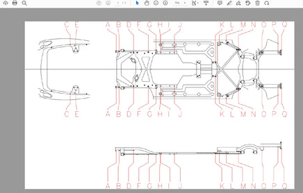 Mitchell CRS Vehicle Frame Dimensions 2008-2020 Diezel365
