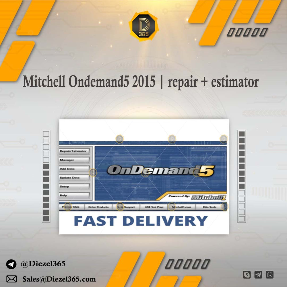 Mitchell Ondemand5 2015 | repair + estimator | Diagnostic Software