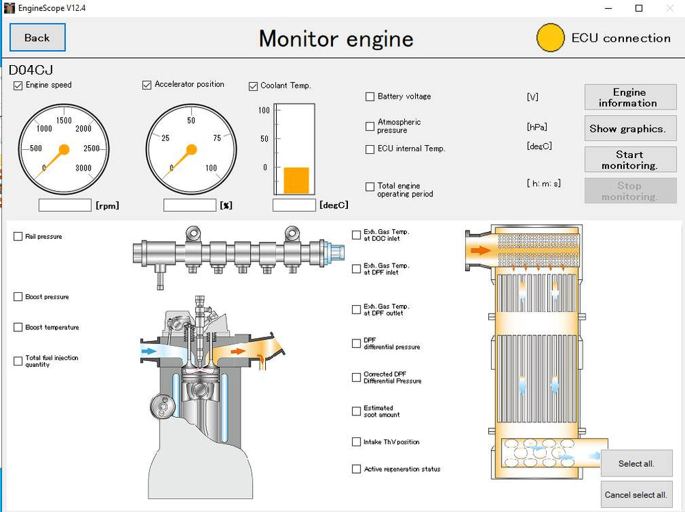 Mitsubishi Service Tool Program Diesel Engine EngineScope V12.4.2