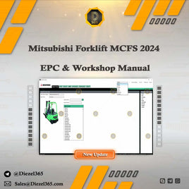 Mitsubishi Forklift MCFS 2024 EPC & Workshop Manual Diezel365