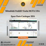 Mitsubishi Forklift Trucks MCFA USA 2024 Spare Parts Catalogue Diezel365