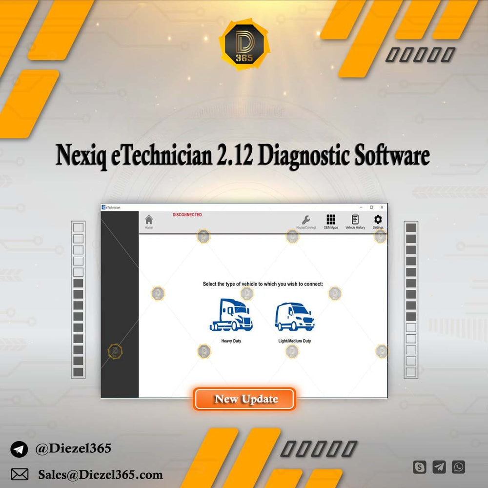 Nexiq eTechnician v2.12 Diagnostic Software 2025