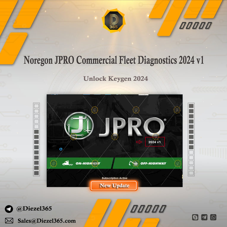 Noregon JPRO Commercial Fleet Diagnostics 2024 v1 + Unlock Keygen 2024