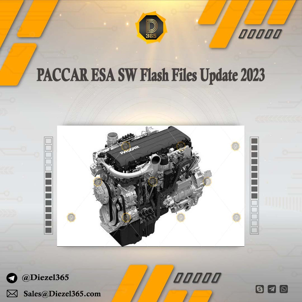 PACCAR ESA SW Flash Files Update 2023