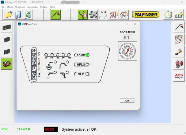 Paldiag.NET 2024.03 Palfinger Diagnostic Tool