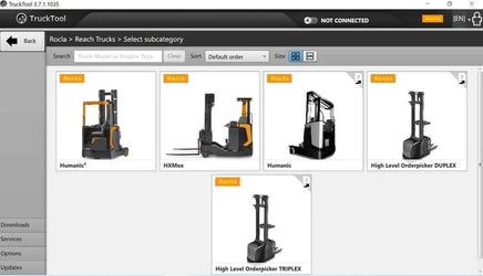 TruckTool 4.6.1.37 [2024.12] Diagnostic Tool for Rocla, Mitsubishi, CAT, Unicarriers, TCM Diezel365