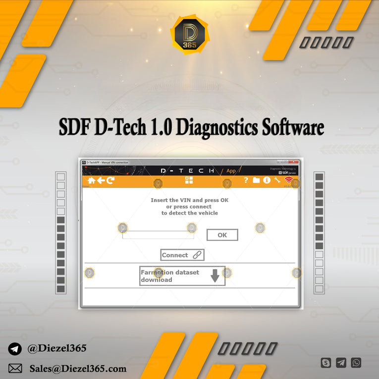 SDF D-Tech 1.0 Diagnostics Software