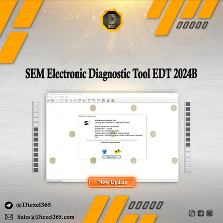 SEM Electronic Diagnostic Tool EDT 2024B Diezel365