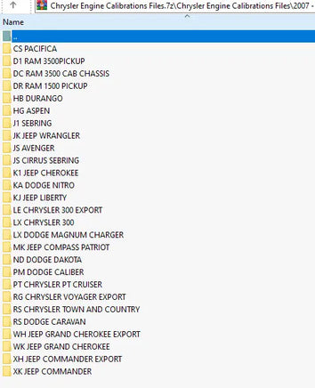 Chyrsler F.C.A Group Flash files collection 2000 - 2017 Diezel365