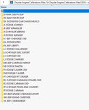 Chyrsler F.C.A Group Flash files collection 2000 - 2017 Diezel365