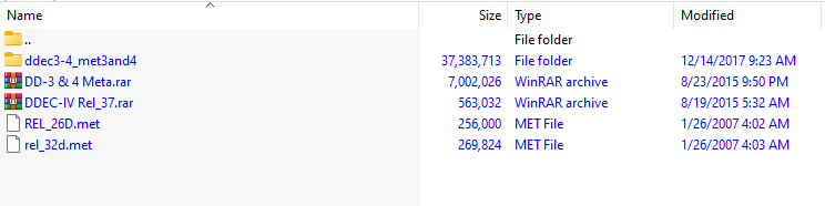 Detroit Diesel ddec2, 3-4 met3-4 metafiles