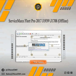 ServiceMaxx Fleet Pro 2017 J1939\J1708 (Offline) Diezel365