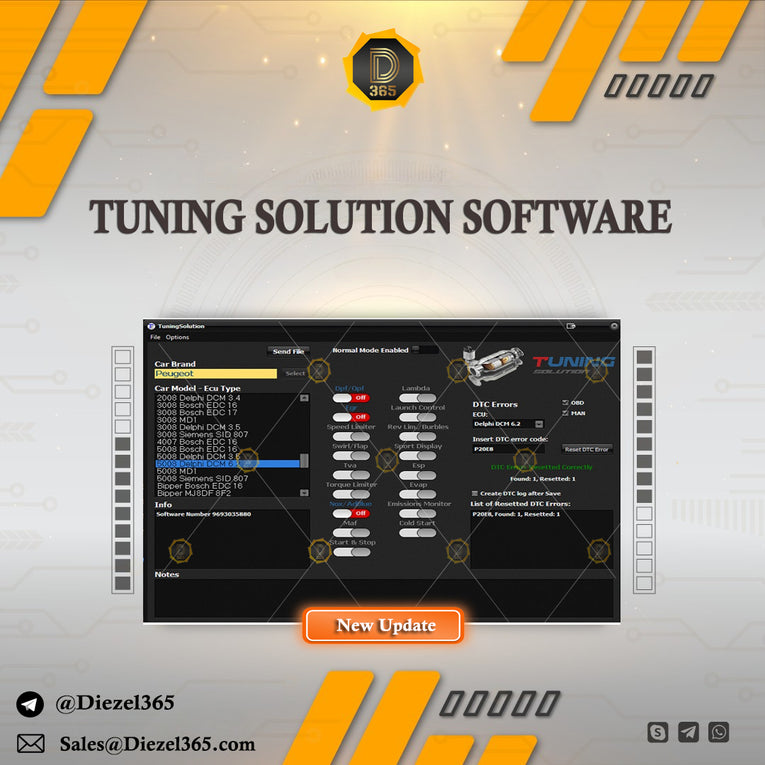 TUNING SOLUTION SOFTWARE