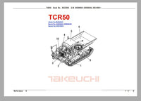 Takeuchi Full DVD 8,26GB Set Service Training, Service Manual, Operator, Part Manual Diezel365