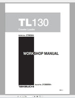 Takeuchi Multilanguage Service Manual New Updated 2019 DVD Diezel365