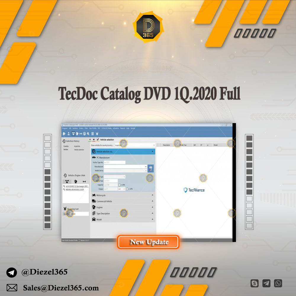 TecDoc Catalog DVD 1Q.2020 Full